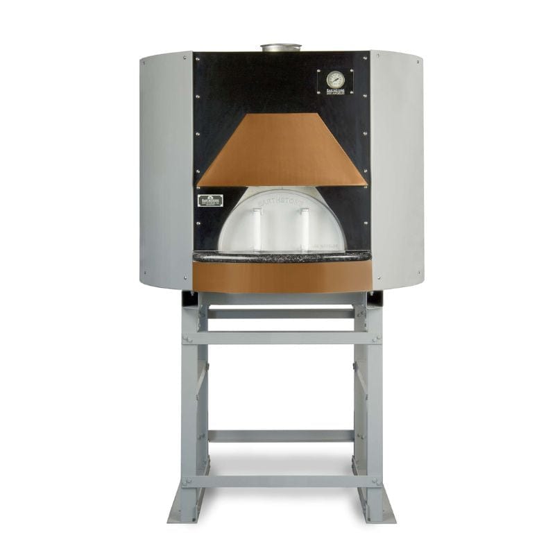 Earthstone Model-90-PA WOOD Oven with Stainless Steel Hood front view