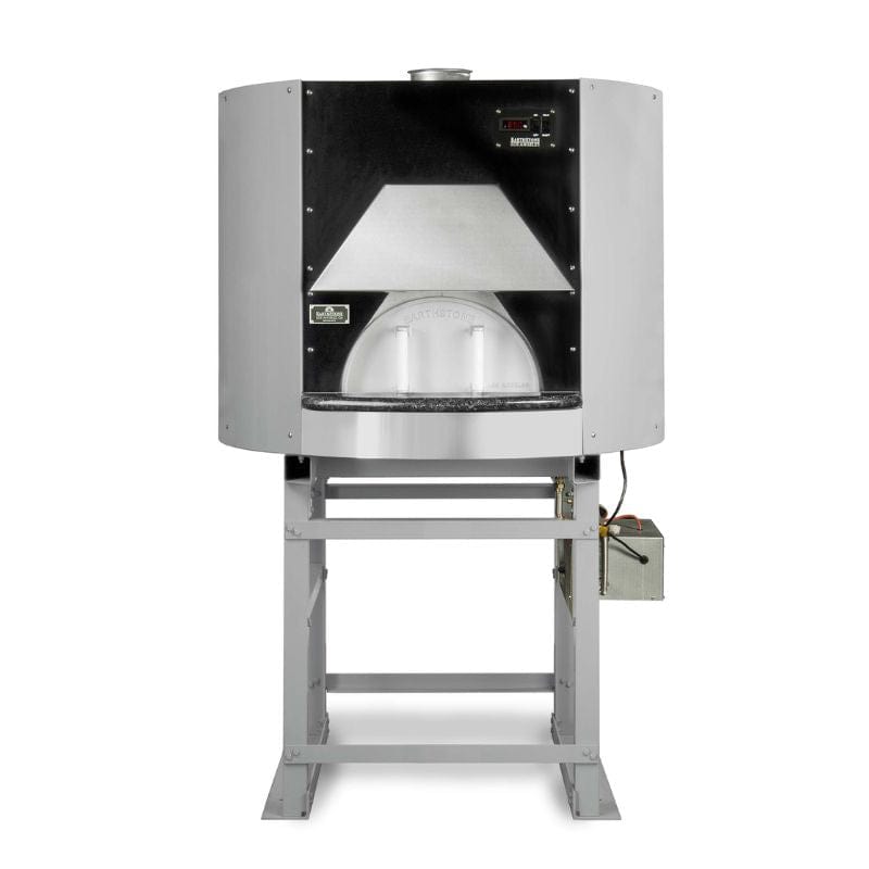 Earthstone Model-90-PAGW GAS WOOD HYBRID Stainless Steel Hood Front View