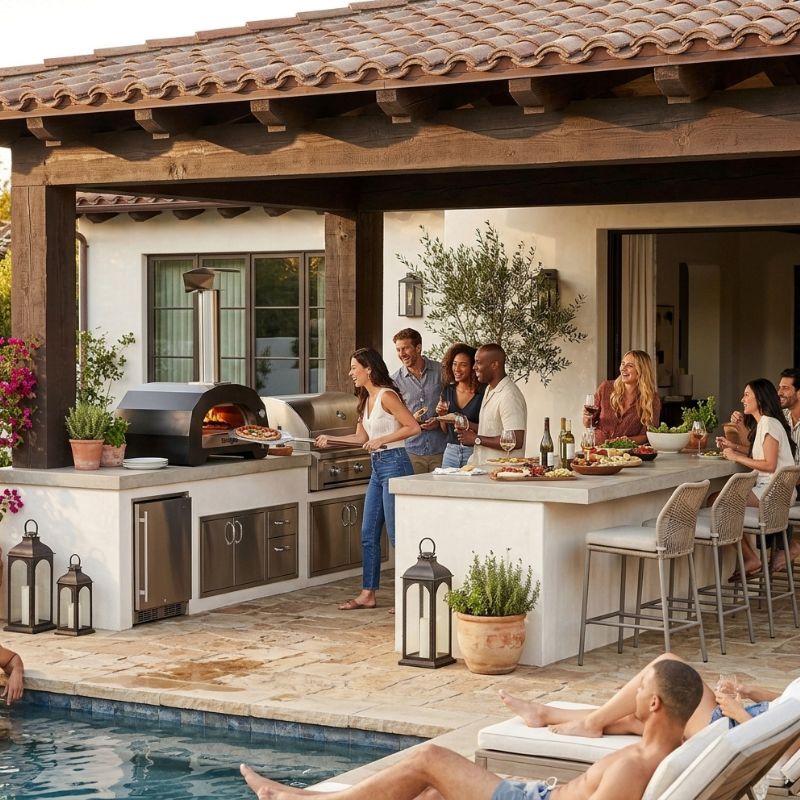 Italia Forno Famiglia Outdoor Gas Pizza Oven