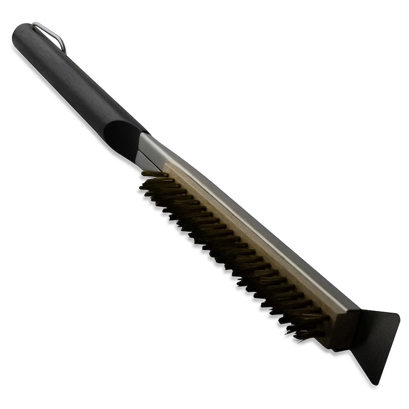Front View of the Wire Brush and Steel Scraper