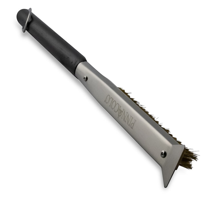Full Back View of the Pinnacolo Wire Bristle Brush