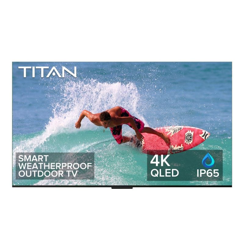 Titan Weatherproof Outdoor TV Full Sun G-300 Mini LED QLED 4K Smart TV