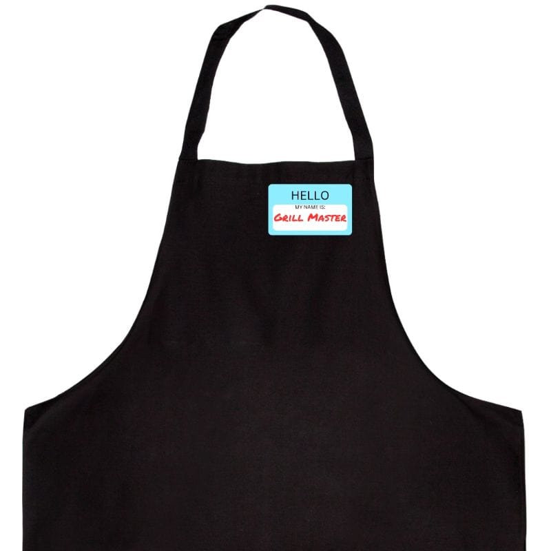 Mens Apron for Grilling - &quot;Grill Master ID&quot;