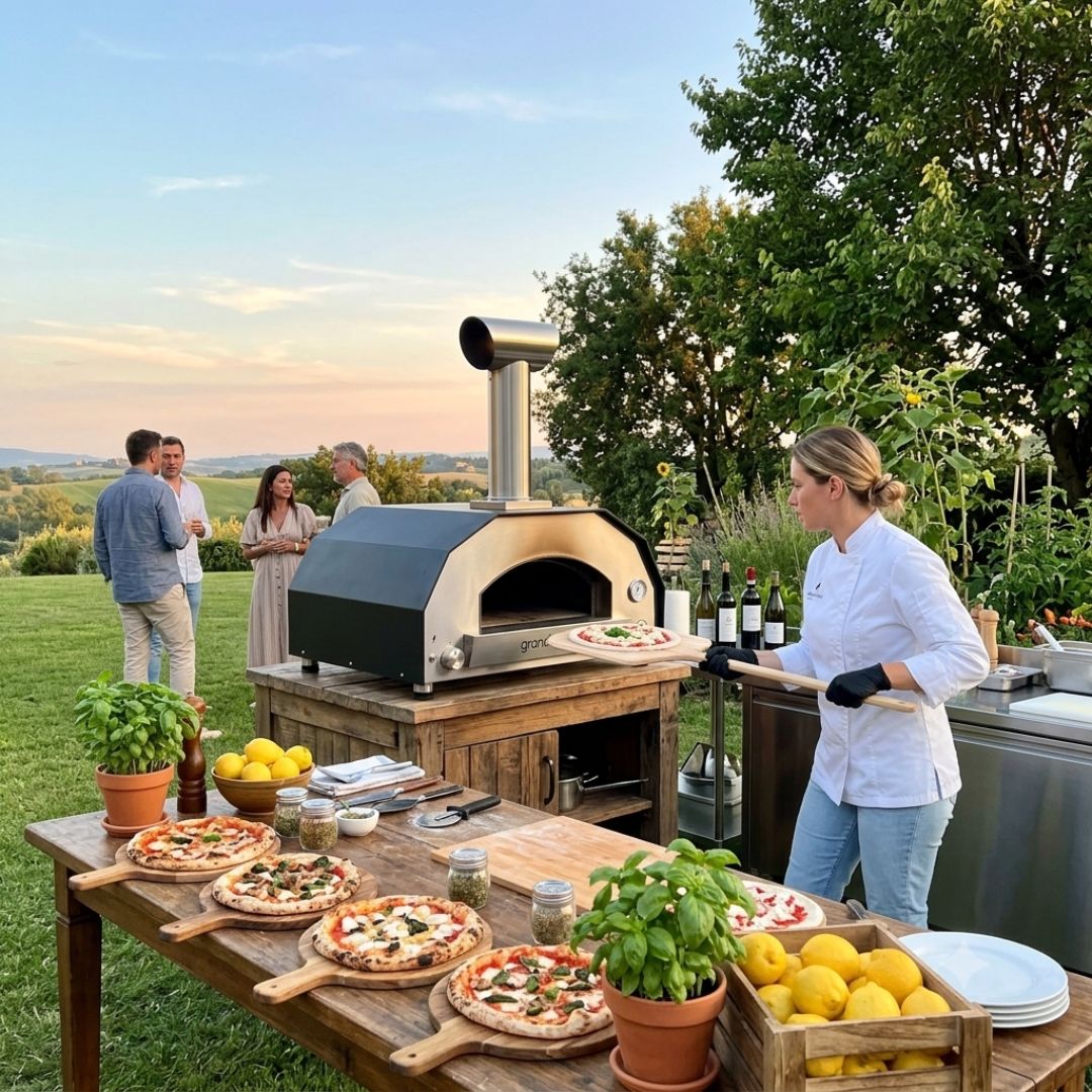 ItaliaForno Grande Pro Duo Hybrid Pizza Oven