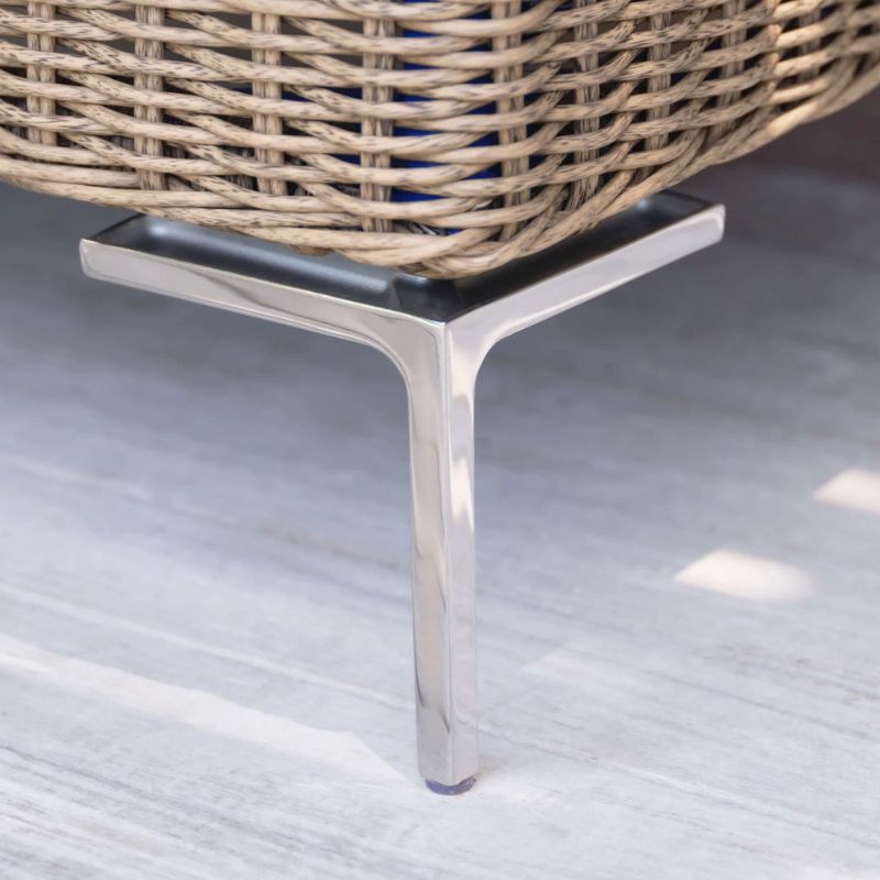 Brown Wicker Modular Outdoor Seating