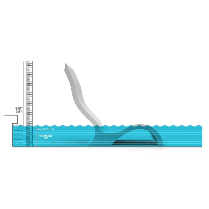 Ledge Lounger Signature Chair Water Depth