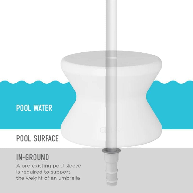 Ledge Signature Side Table Water Depth