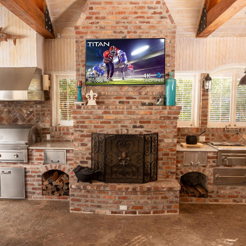 Titan Weatherproof Outdoor TV Partial Sun L-100 UHD 4K Smart TV