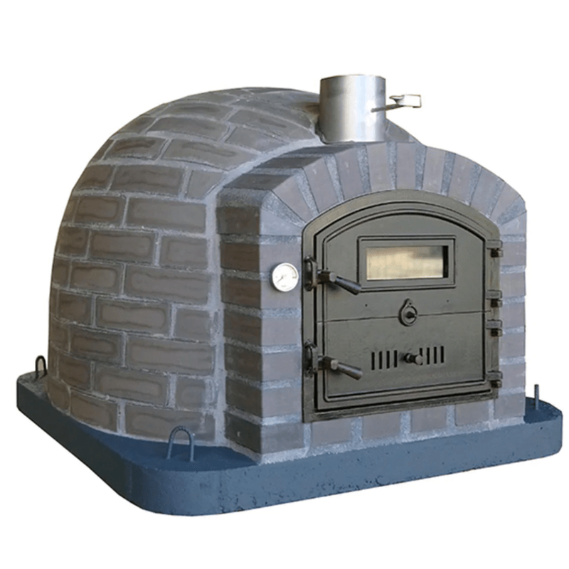 Hybrid-Ready Traditional Authentic Brick Pizza Oven 48 Lume Alto Tudo Premium Pizza Oven
