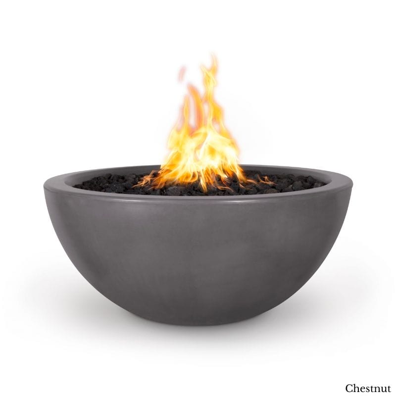 Luna Concrete Fire Pit Chestnut