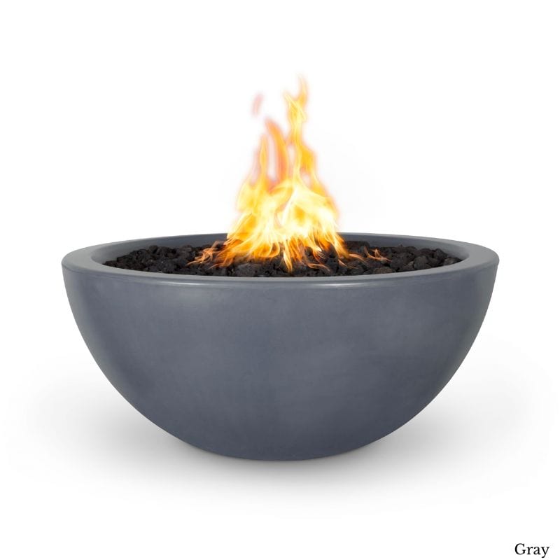 Luna Concrete Fire Pit Gray