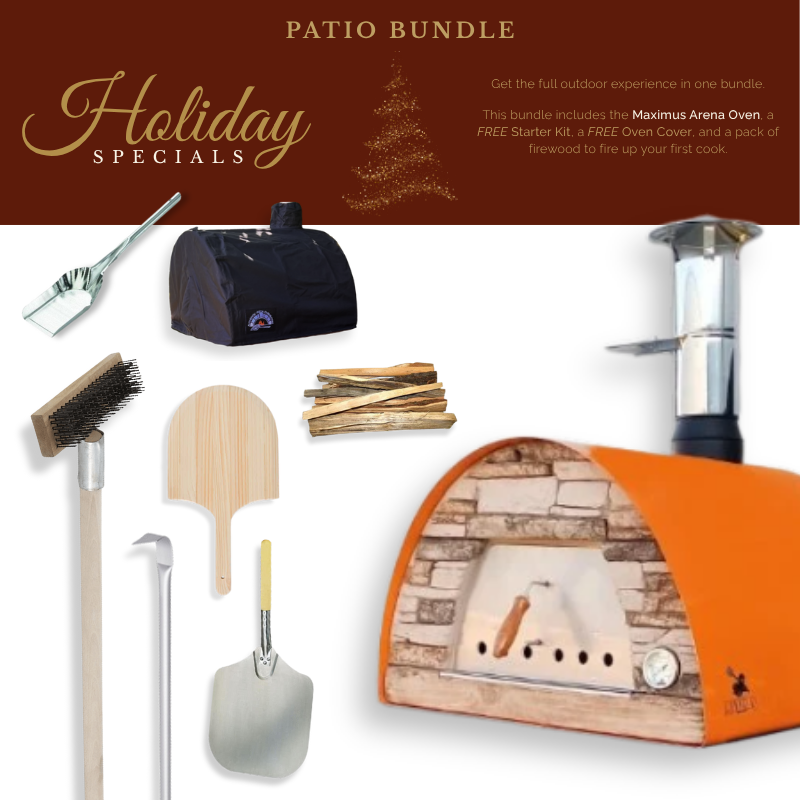 Maximus Arena Outdoor Wood-Fired Pizza Oven (Patio Bundle)
