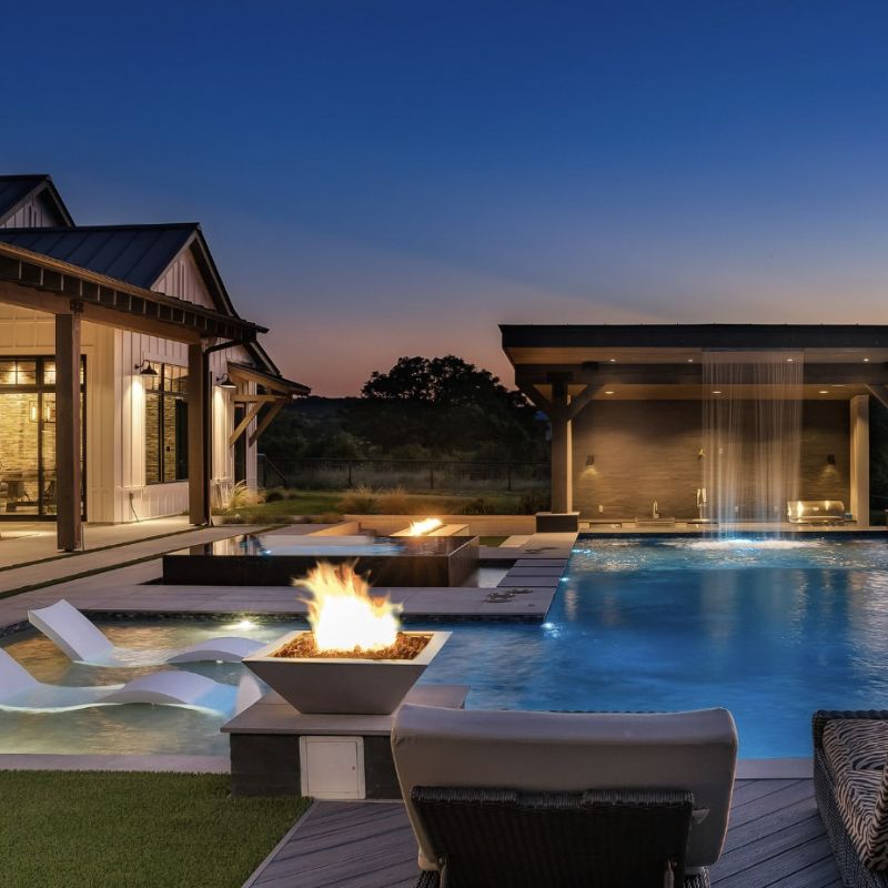 Maya Fire Bowl - Powder Coated White