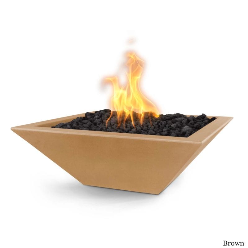 Maya Fire Bowl - Concrete