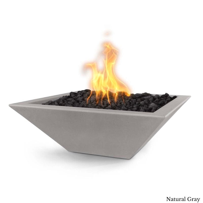 Maya Fire Bowl - Concrete