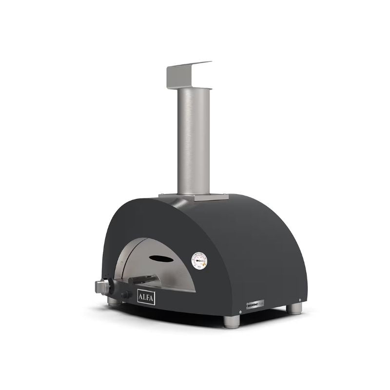 Alfa Moderno Line 1 Pizze Gas Pizza Oven in Anthracite Grey