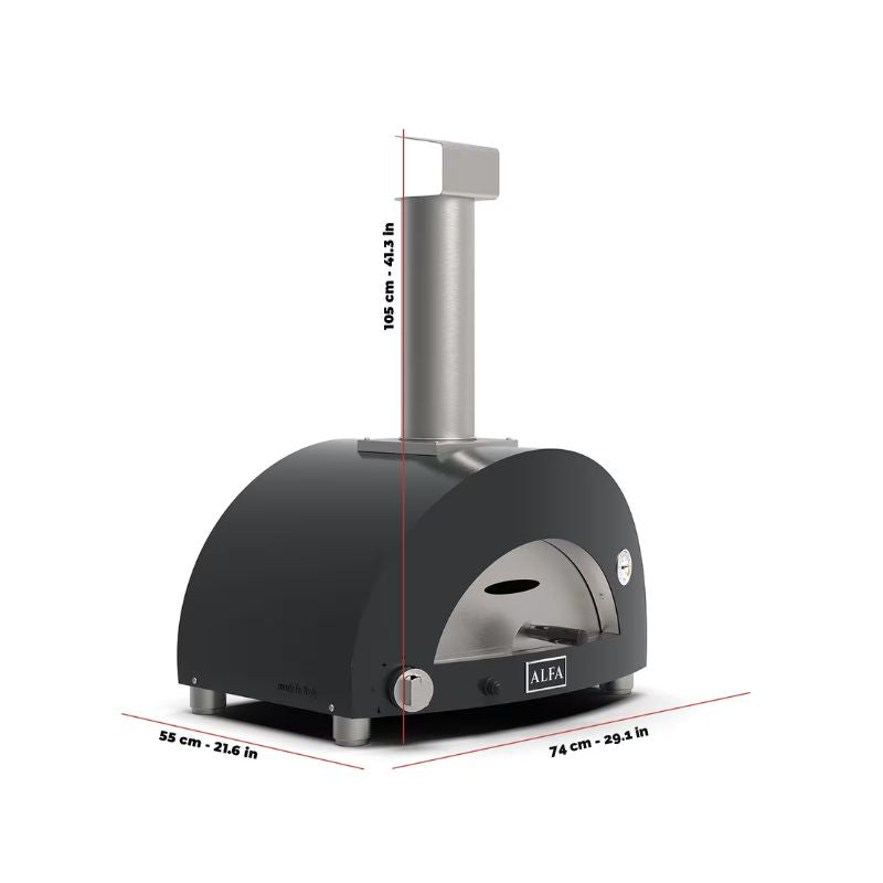 Alfa Moderno 1 Pizze Gas Oven