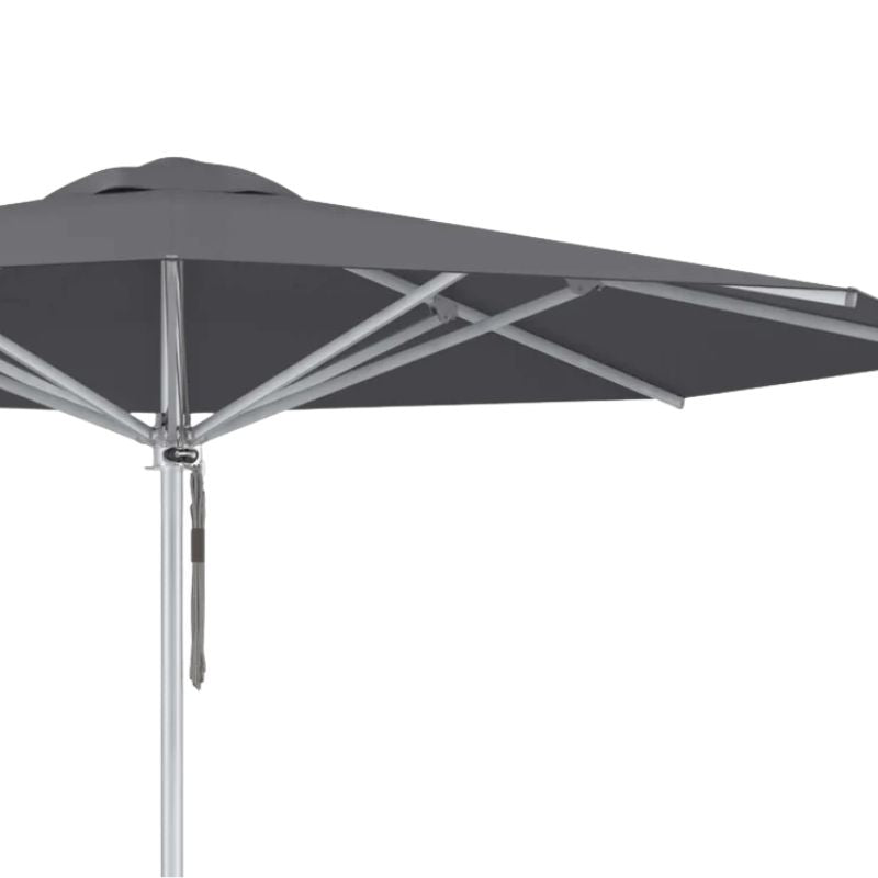 OUTER Umbrella Round Gray Details | Corrosion Resistant Patio Umbrella