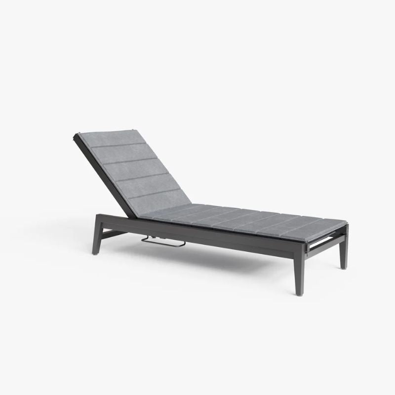 Aluminum Outdoor Infinity Chaise Lounge