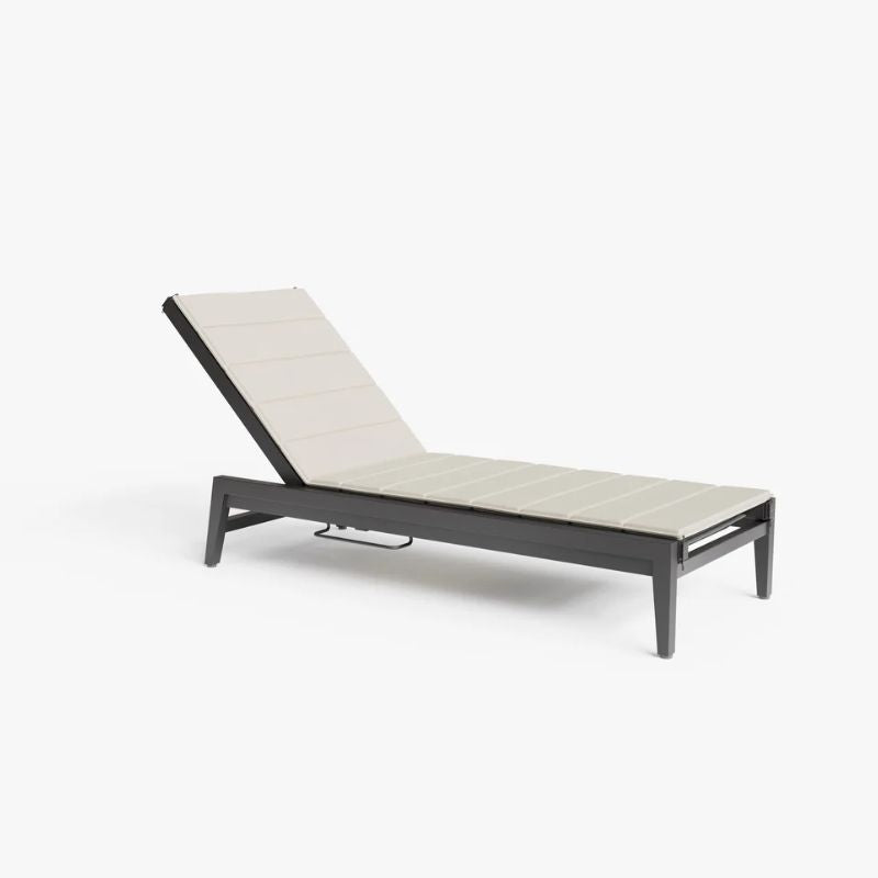 Aluminum Outdoor Infinity Chaise Lounge