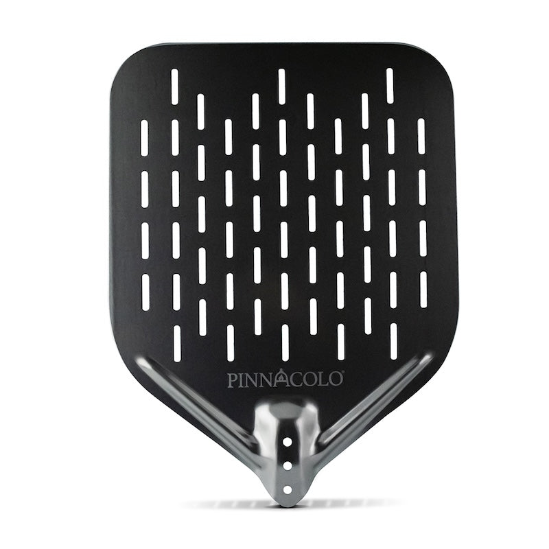 12inch Perforated Aluminum Pizza Peel from Pinnacolo