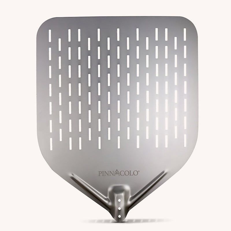Close Up Details of the 16inch Pinnacolo Perforated Aluminum Peel Head