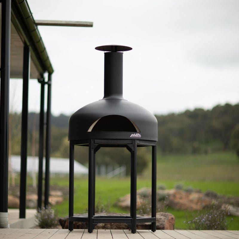 Polito Giotto Wood Fired Oven With Hexa Stand - Patio & Pizza