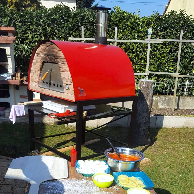 Pizza Party Outdoors with Red Maximus Prime Large
