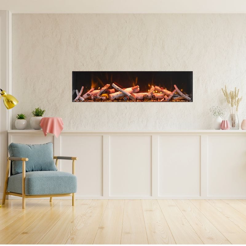 Remii DEEP Built-in Indoor/Outdoor Electric Fireplace