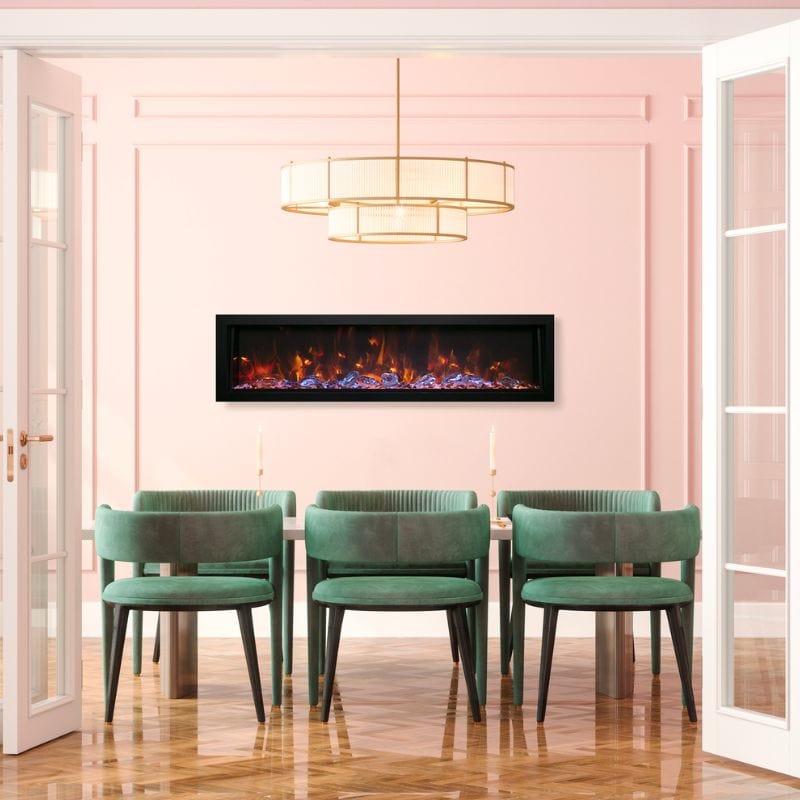 Remii DEEP Built-in Indoor/Outdoor Electric Fireplace