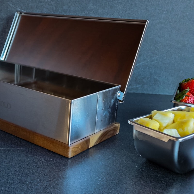 Pinnacolo 4-Compartment Condiment/Topping Carrier
