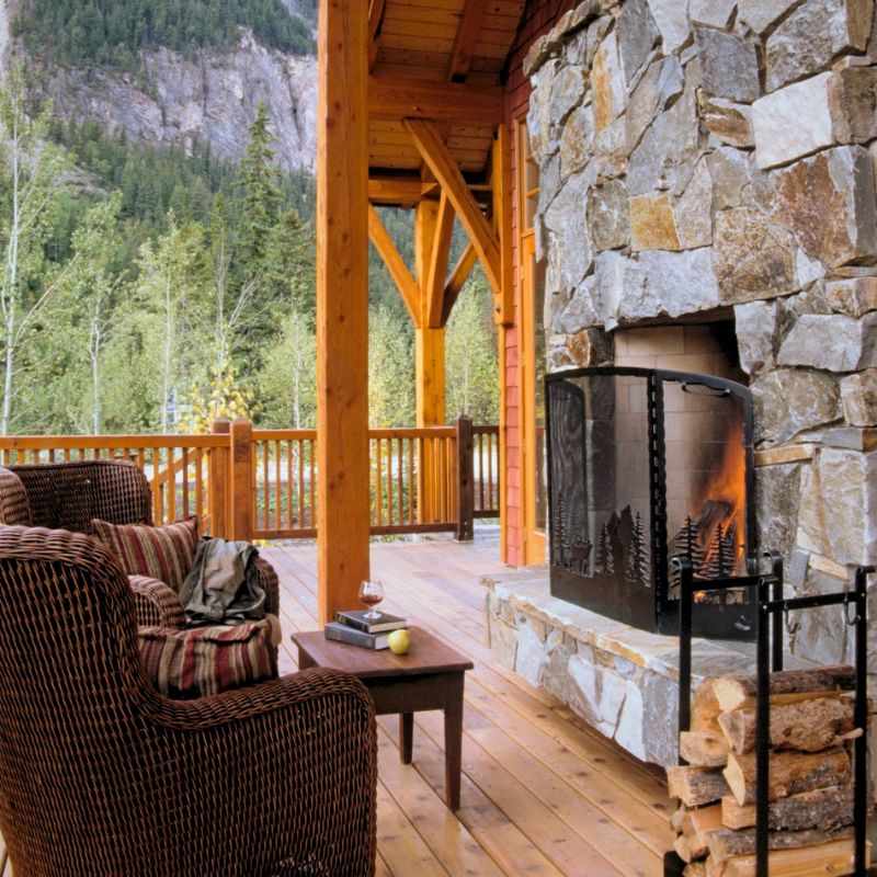 Round Grove Mini Outdoor Fireplace FP1200