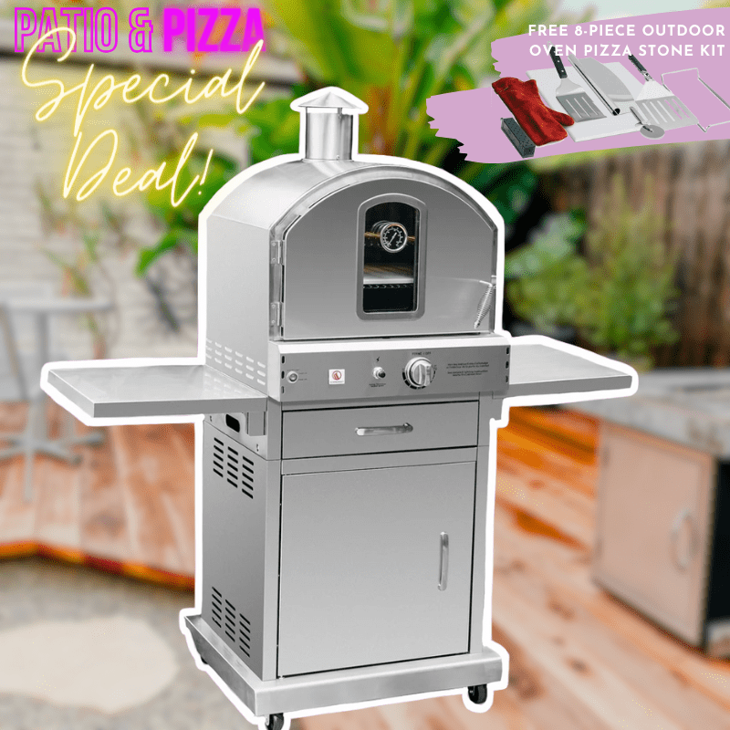 Summerset Outdoor LP/NG Freestanding Pizza Oven