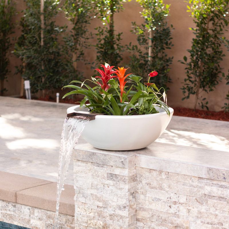 Sedona Planter Bowl with Water