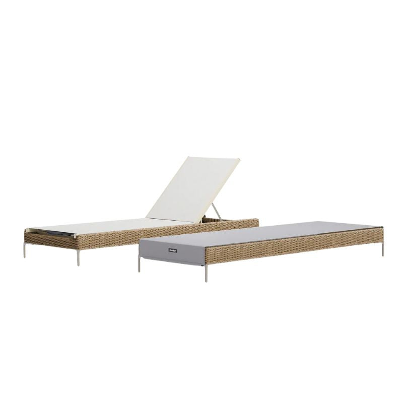 Wicker Outdoor Core Chaise Lounge
