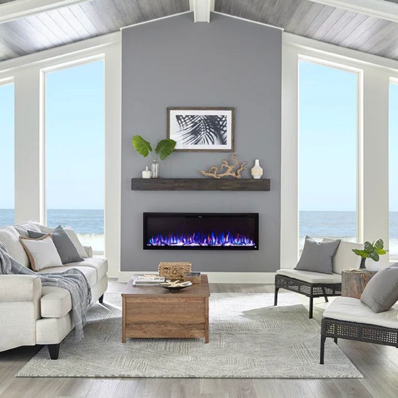 Touchstone Sideline Elite 60&quot; WiFi-Enabled Recessed Electric Fireplace