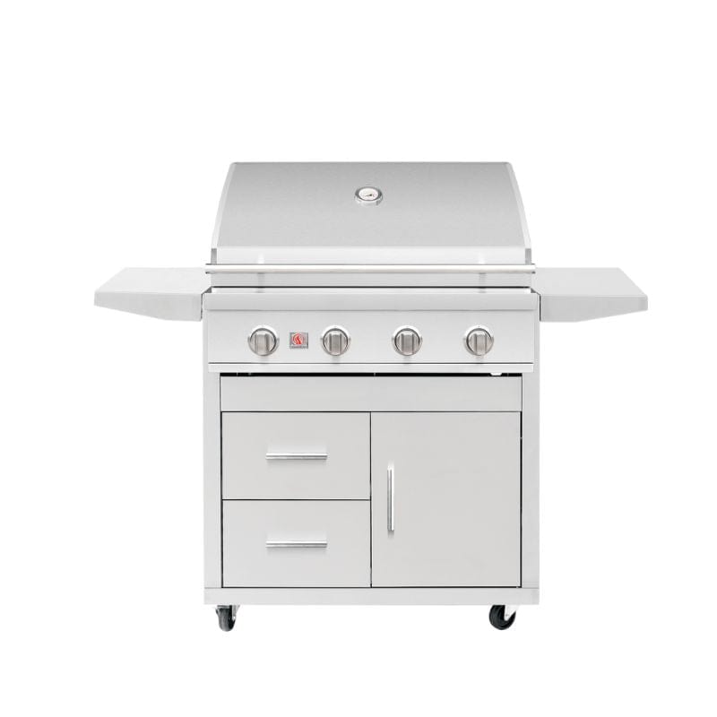 Sizzler 32inch Grill with Deluxe Cart
