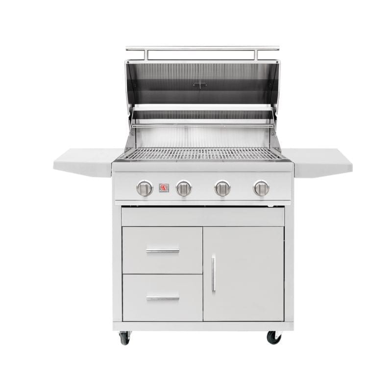 Sizzler 32inch Grill with Deluxe Cart