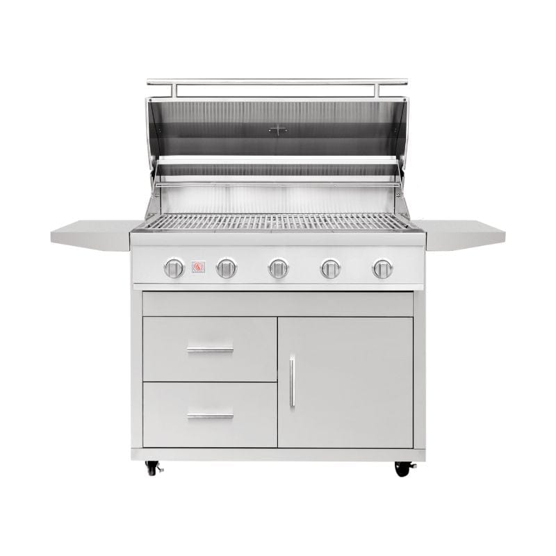 Summerset Sizzler 40inch Grill with Deluxe Cart