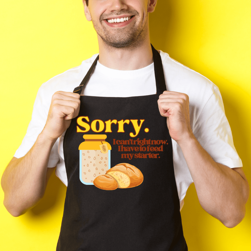 &quot;Sorry. I Can&#39;t Right Now.&quot; Baking Apron