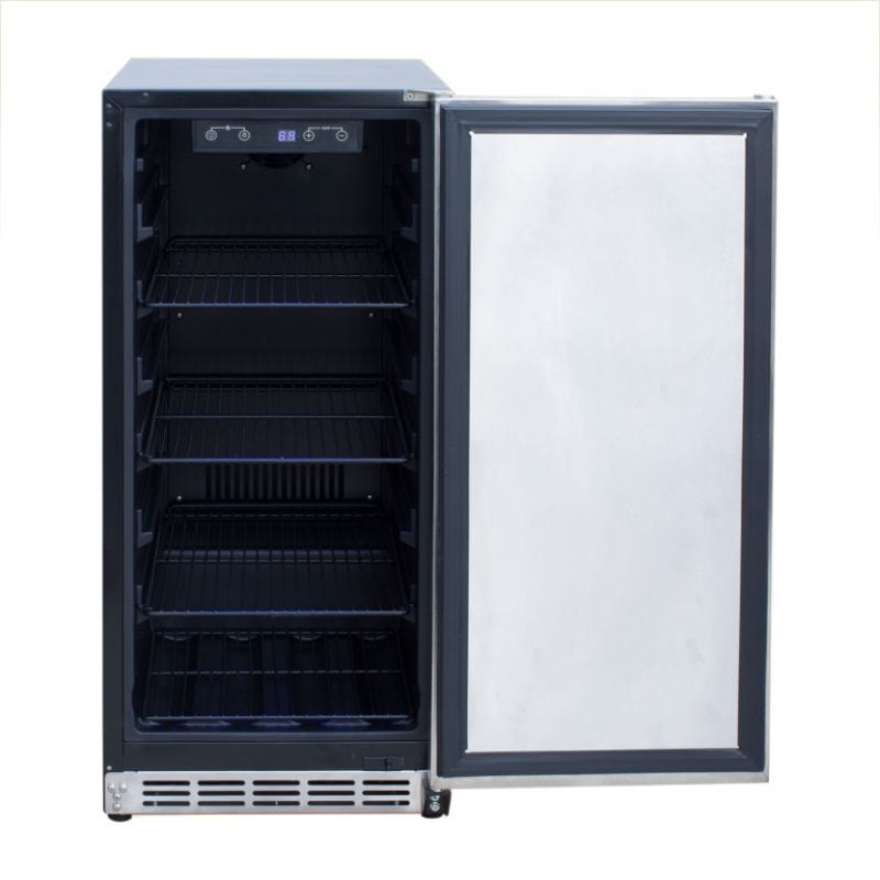 Summerset 15&quot; 3.2 Cu. Outdoor Rated Refrigerator w/ Stainless Door