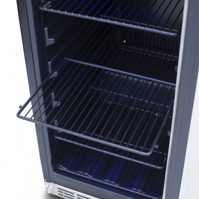 Summerset 15&quot; 3.2 Cu. Outdoor Rated Refrigerator w/ Glass Door