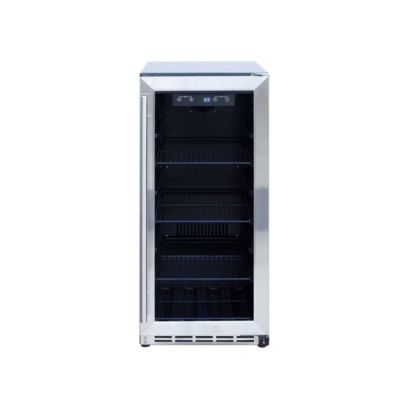 Summerset 15&quot; 3.2 Cu. Outdoor Rated Refrigerator w/ Glass Door