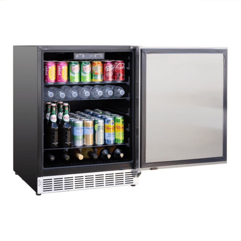 Summerset 24&quot; 5 Cu. Outdoor Rated Refrigerator w/ Stainless Door