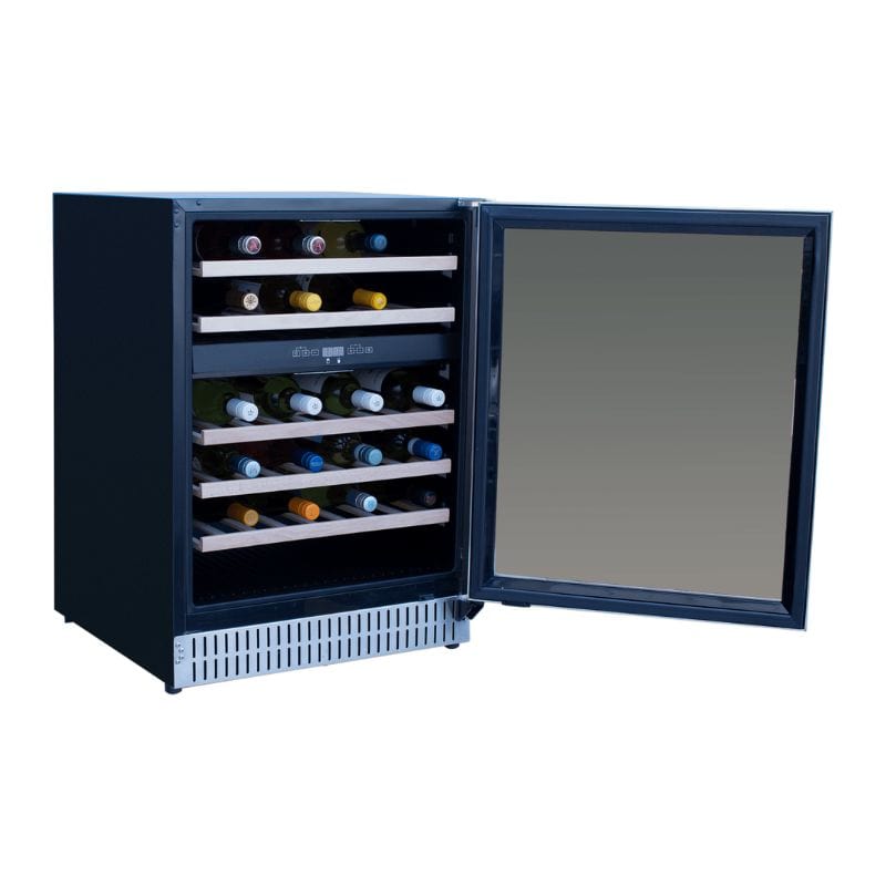 Summerset 24&quot; 5.3 Cu. Outdoor Rated Dual Zone Wine Cooler