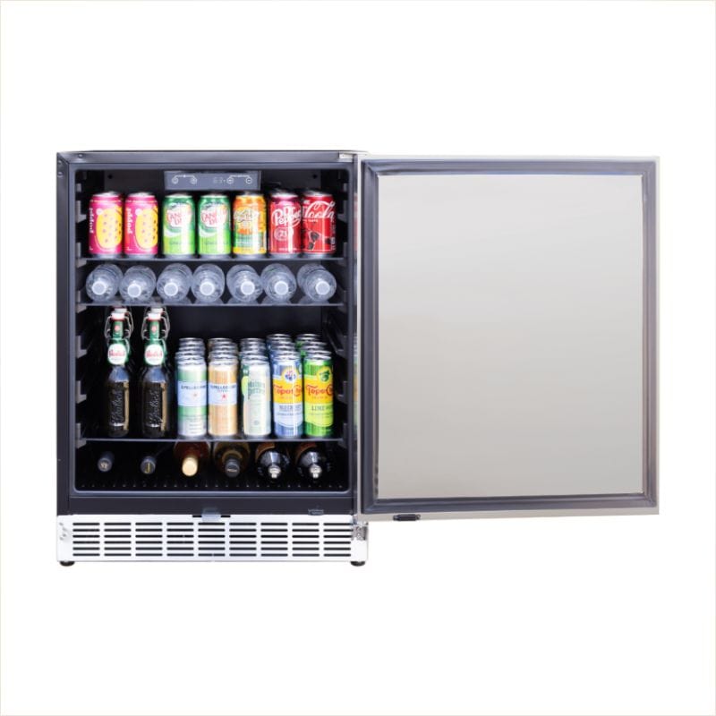 Summerset 24&quot; 5 Cu. Outdoor Rated Refrigerator w/ Stainless Door