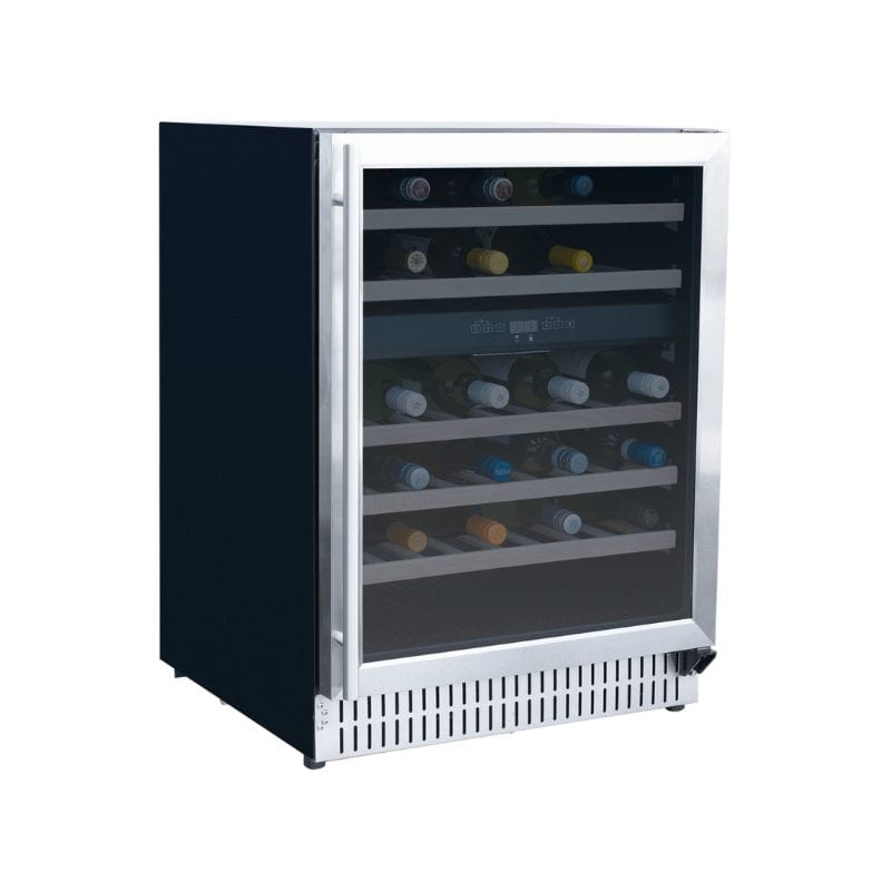 Summerset 24&quot; 5.3 Cu. Outdoor Rated Dual Zone Wine Cooler
