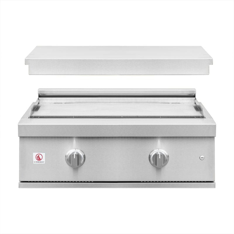 Summerset 30&quot; Gas Griddle PRO and the Stainless Steel Lid Cover