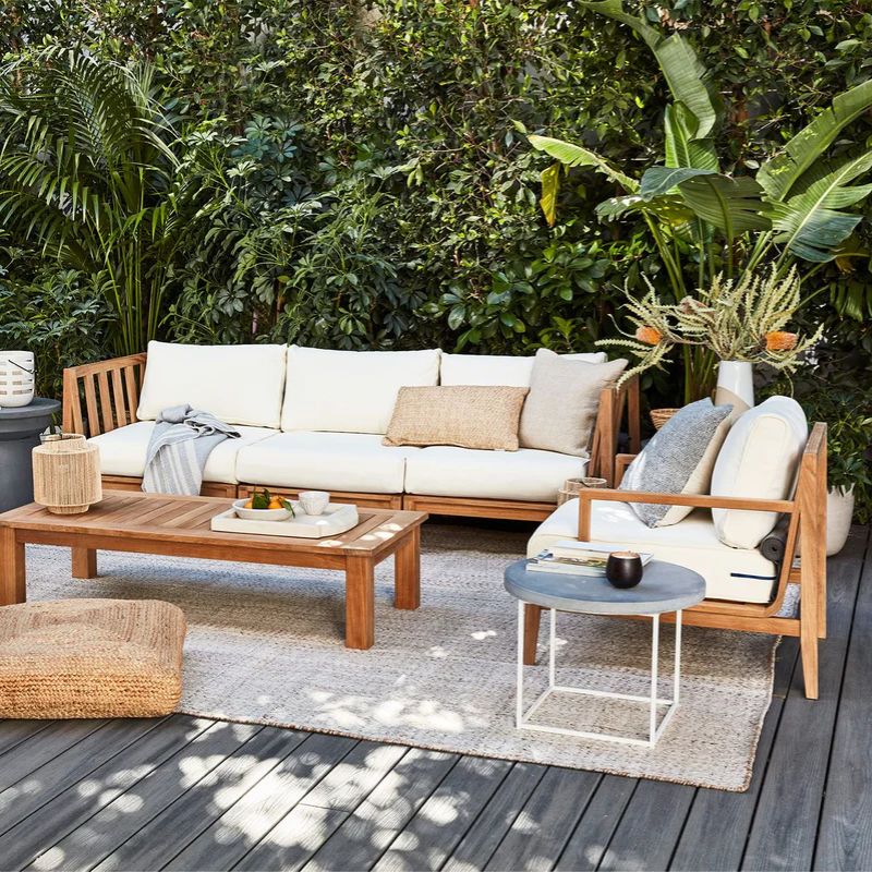 Teak Modular Outdoor Seating