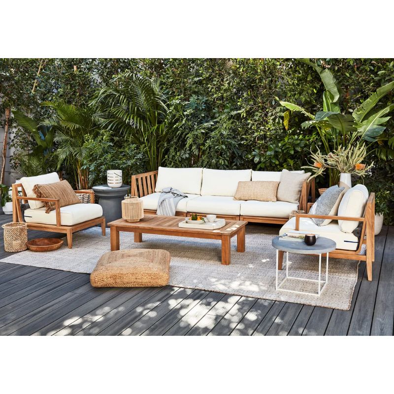 Teak Modular Outdoor Seating